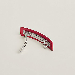【HERMES】\"Manufacture de Boucleries\" Gil GM hair clip Hermes Gil Gm Manufacture De Bouleries Hair Clip Barrette